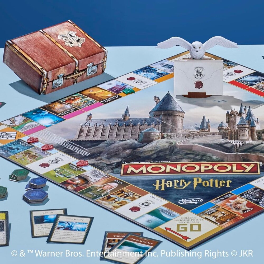Monopoly HARRY POTTER Edition Board Game a Magical Adventure at Hogwarts - Picture 9 of 12